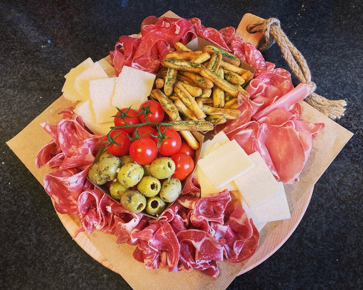 Borrelplank “Mediterraans”