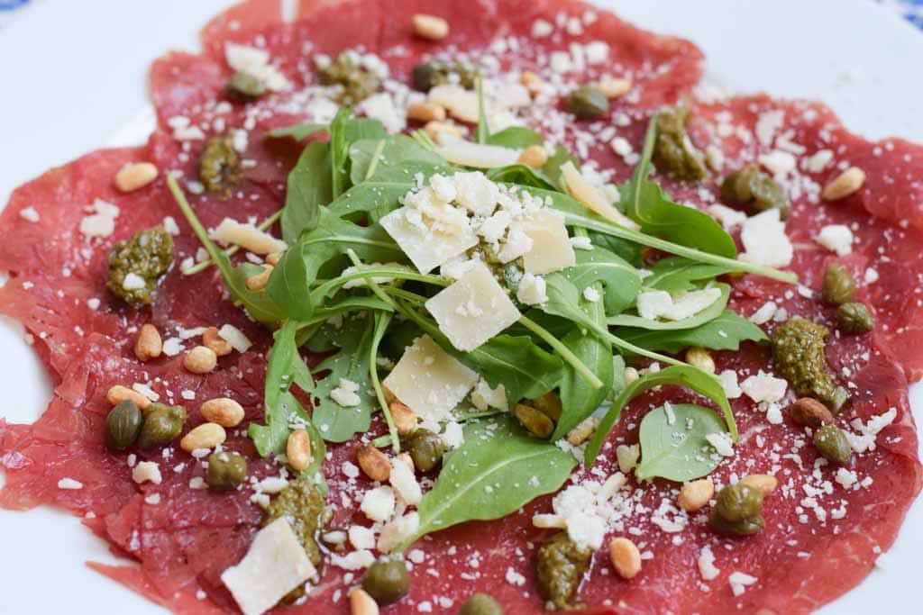 Runder Carpaccio (kogel)