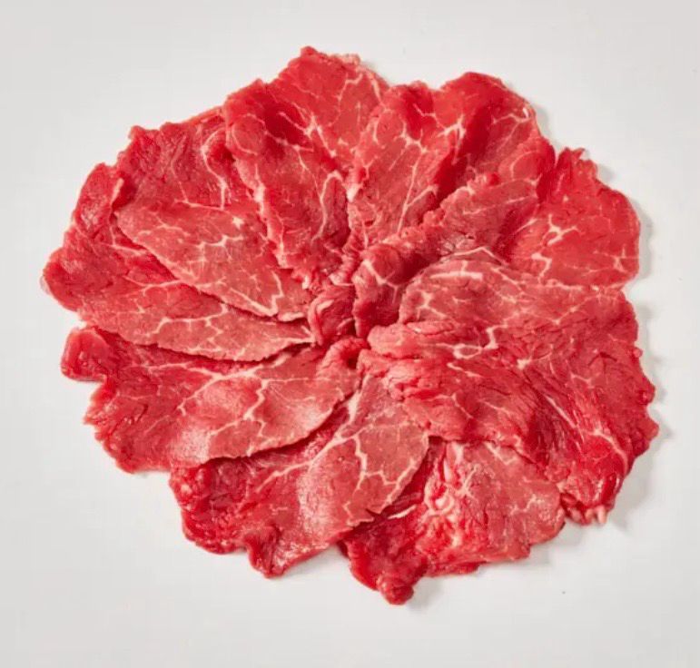 Runder Carpaccio (kogel)