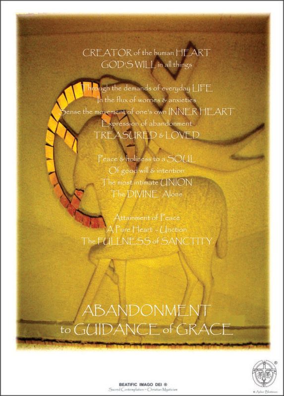 Abandonment to Guidance of Grace - Poetry