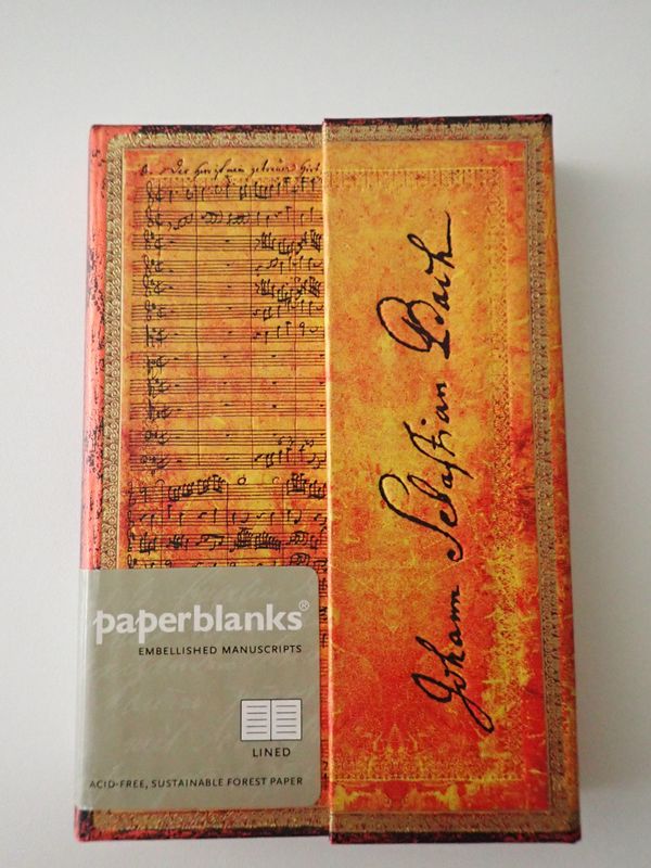 Paperblanks Bach Cantata Mini Wrap Journal