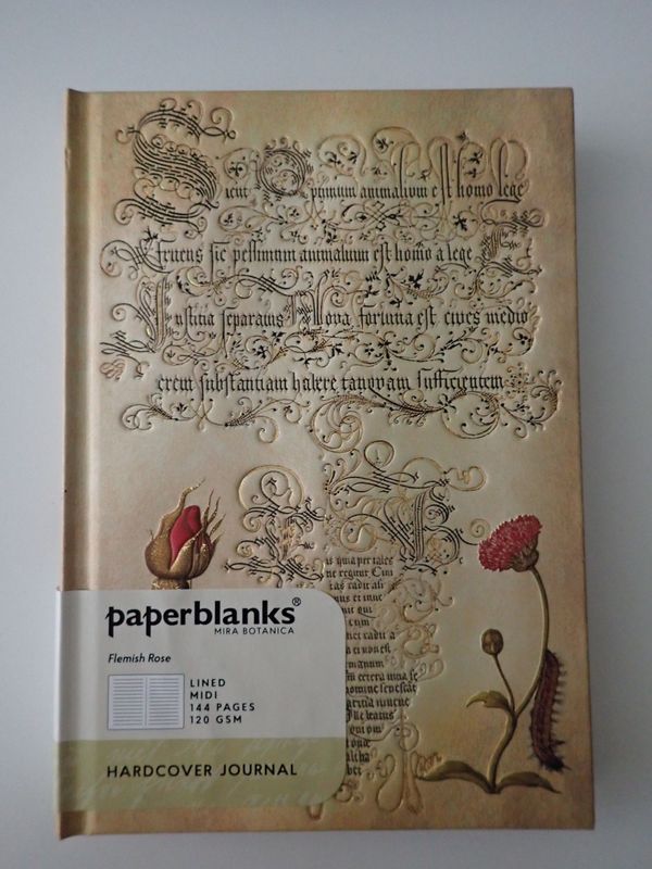 Paperblanks Flemish Rose Midi Journal