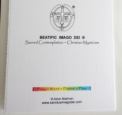Contemplative Spiritual Cards