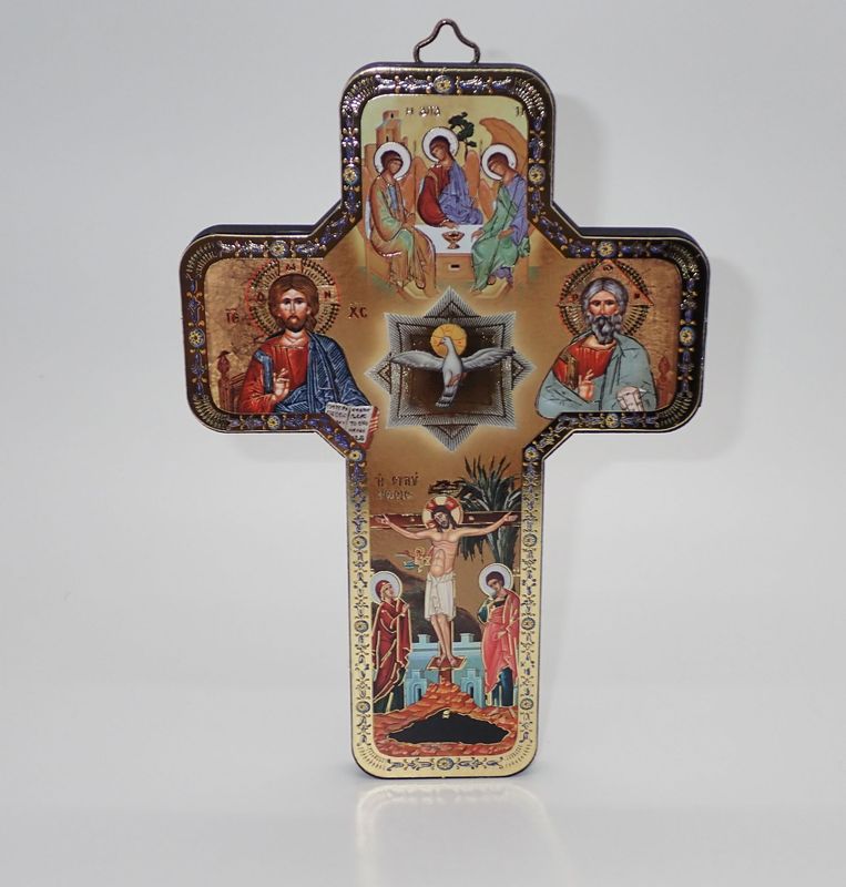 Holy Trinity  - Icon Wall Cross