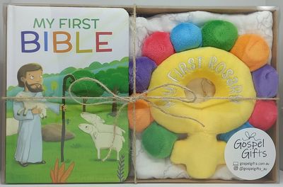 Baptism Gift Pack - First Rosary - First Bible Baptism Gift Pack - First Rosary - First Bible