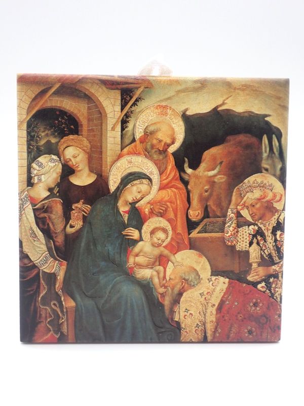 Christmas Nativity Ceramic Tile