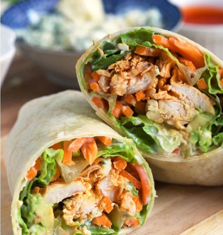 Buffalo Chicken Ranch Wrap