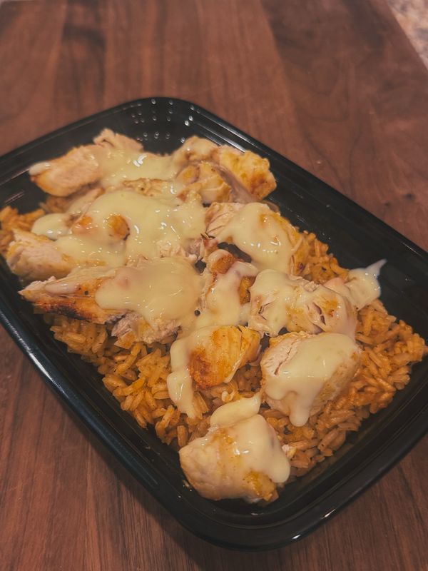 Mexican Chicken Cheese &amp; Rice