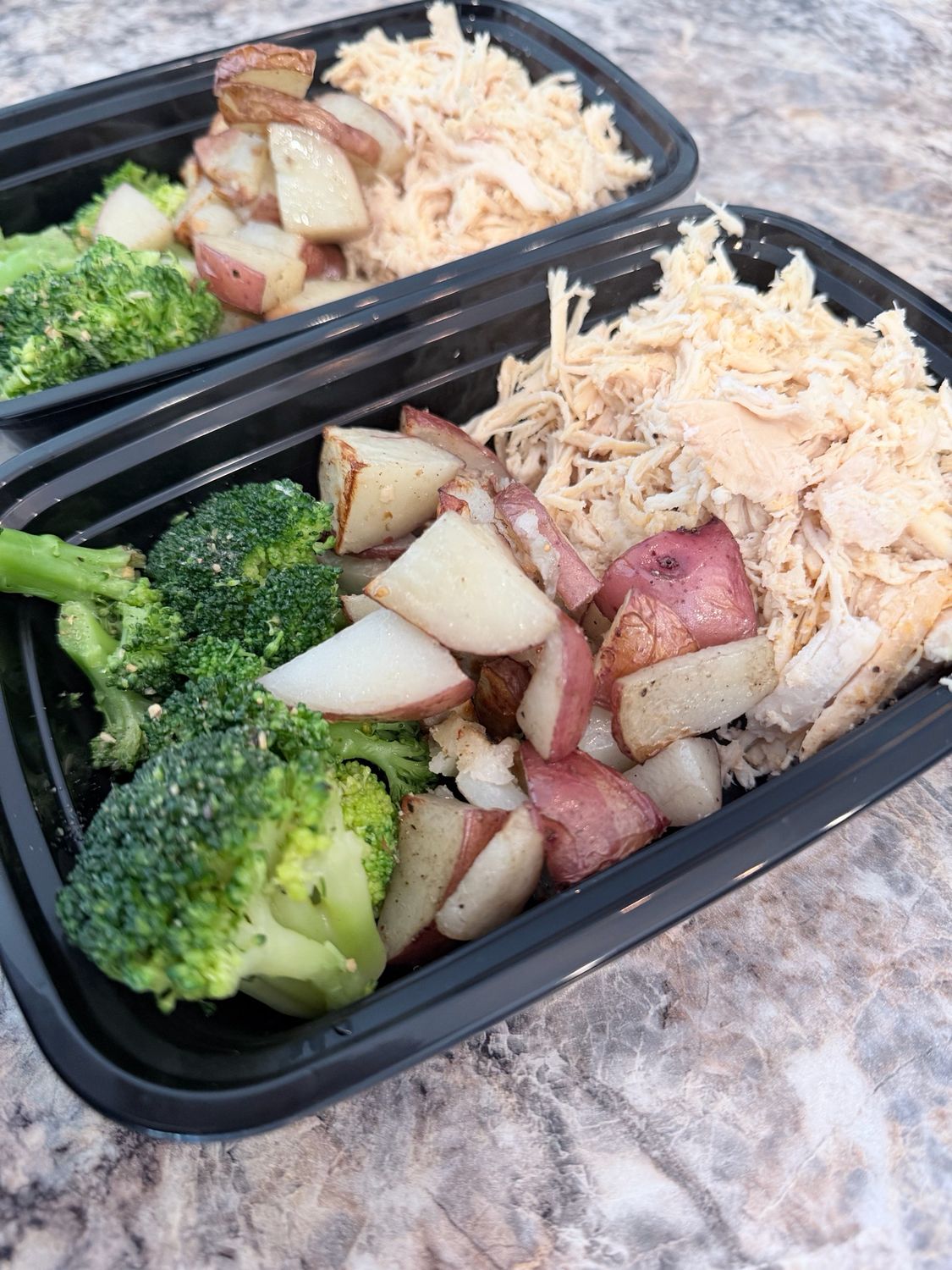 Chicken, Potatoes, and Broccoli