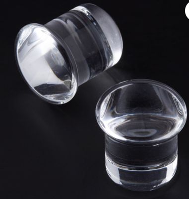 Glass Plugs Crystal