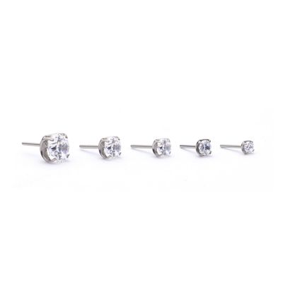 Clear CZ Prong