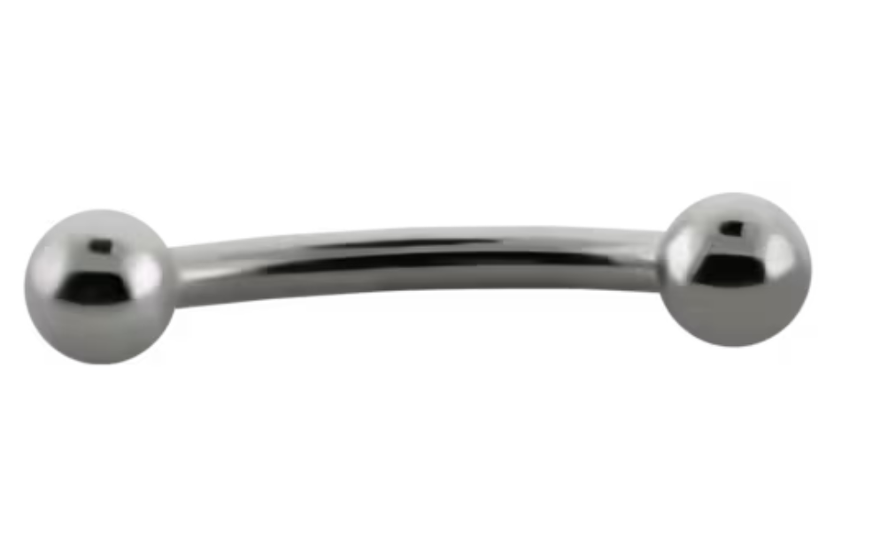 12g Threaded Curved Bar