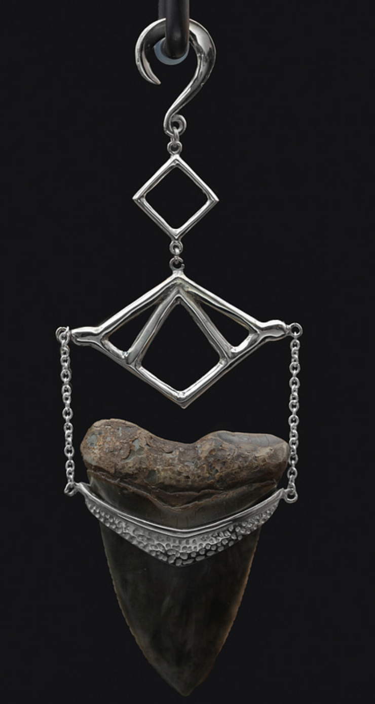 White Brass Fakelodon Hanger