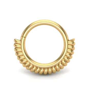 Twisted YG 14kt 16g