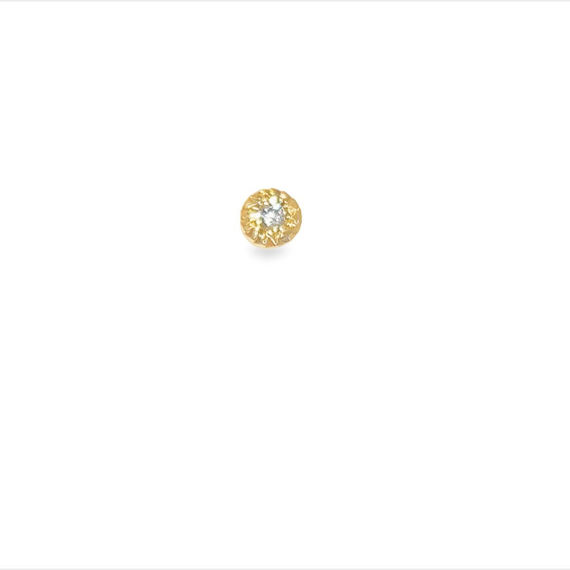Pave Circle Diamond