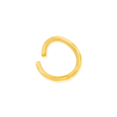 18kt Gold Seam Ring 18g 8m