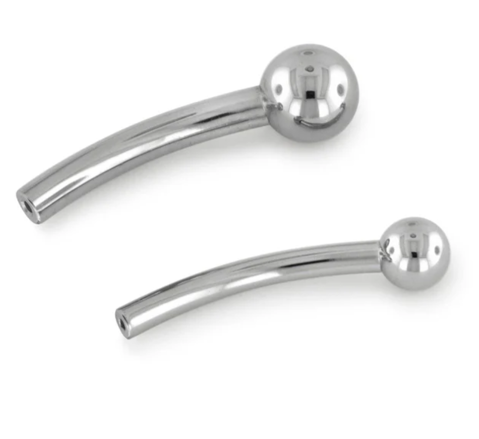 16g Threadless Curved Bar