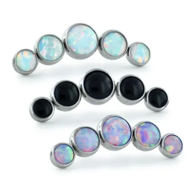 Cluster White Opal
