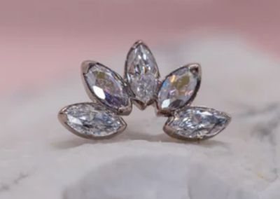 Marquise Fan Mini 5 18kt