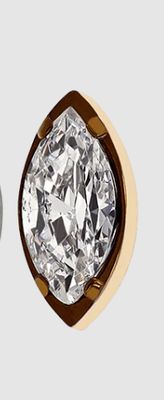 Marquise Bezel End 18kt