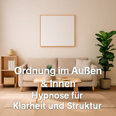 Ordnung im Außen &amp; Innen – Hypnose für Klarheit, Struktur.