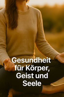 Gesundheit für Körper,Geist und Seele