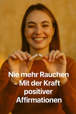 Nie mehr Rauchen – Mit der Kraft positiver Affirmationen