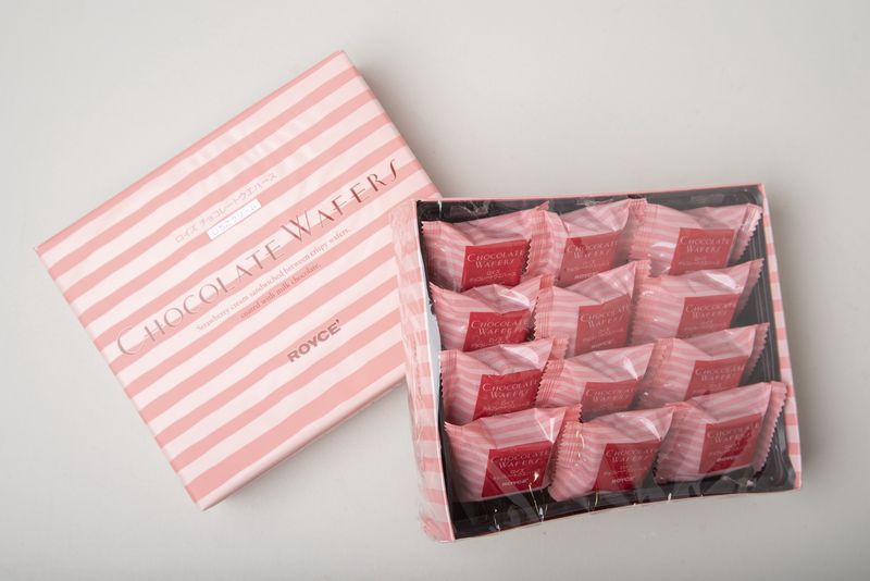 Chocolate Wafers Strawberry