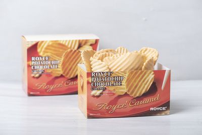 Potatochips Chocolate Caramel