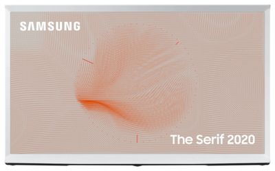 SAMSUNG The Serif LS01TA 43 inch Smart 4K Ultra HD HDR QLED TV i (2022) - QE43LS01TAUXXU