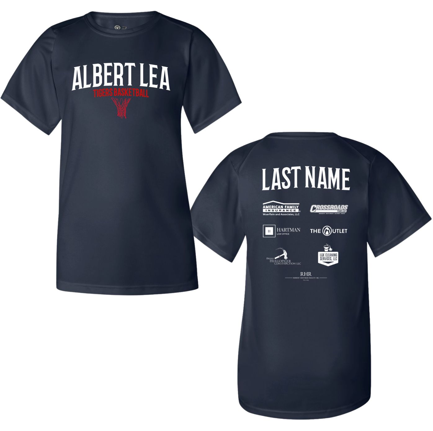 Port &amp; Co™ Youth Performance Blend Tee Warmup Tee