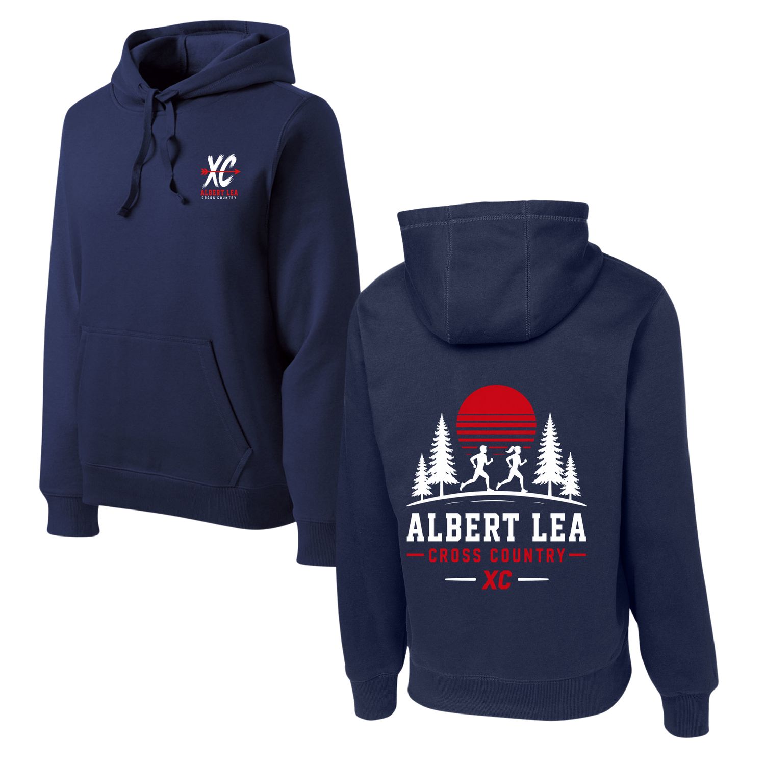 Sport-Tek® Pullover Hooded Sweatshirt Navy