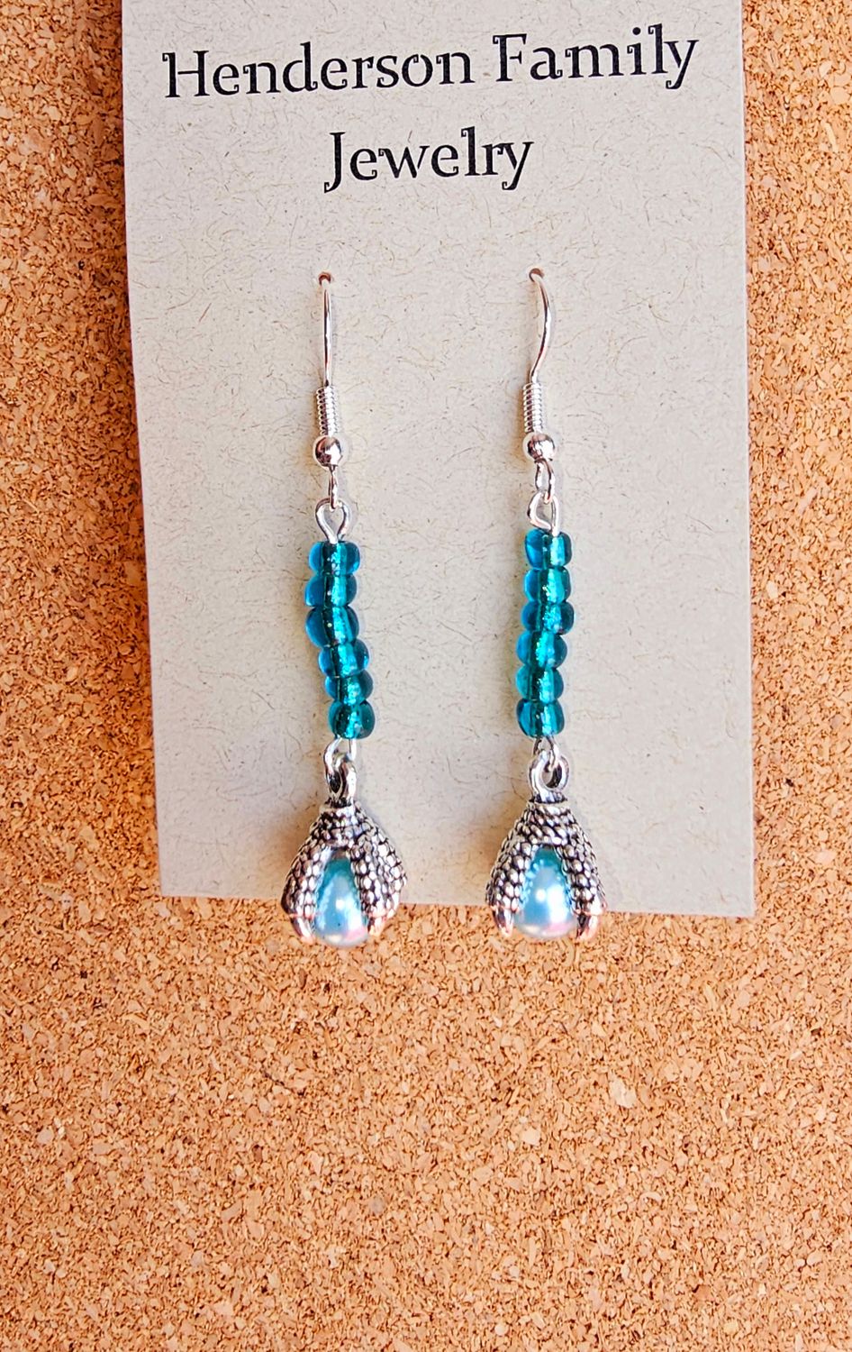 Beautiful Silver &amp; Turquoise Blue