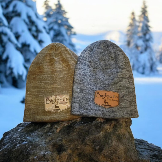 Customized Richardson 130 Beanie w/Leather Patch