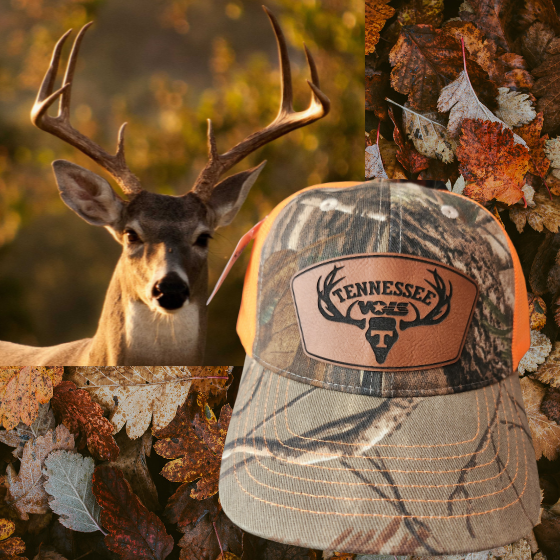 Customized Kati hat w/10EC Vols Euro- Custom Leather Patch
