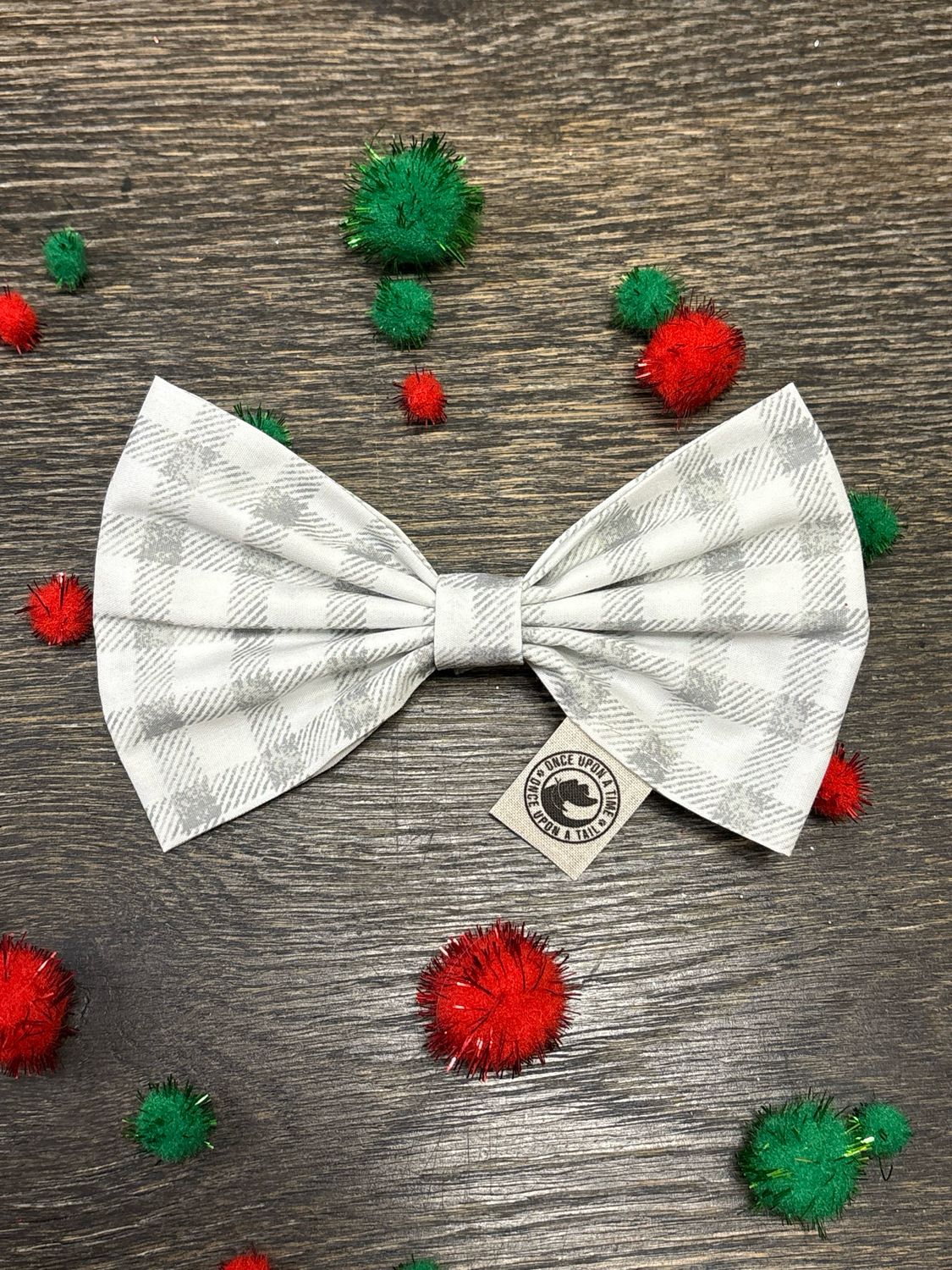 Christmas forest bow