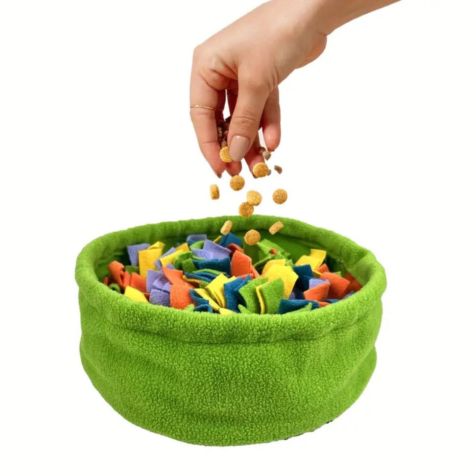 Snuffle bowl/mat