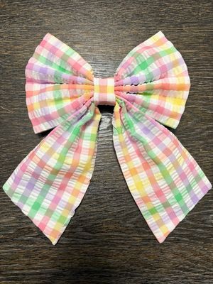 Easter hopscotch bow