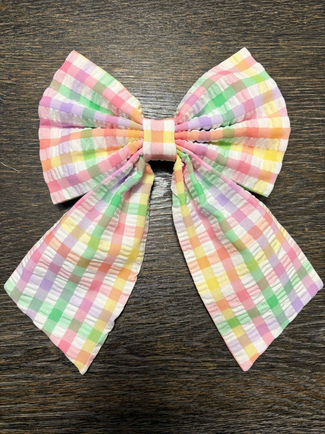 Easter hopscotch bow