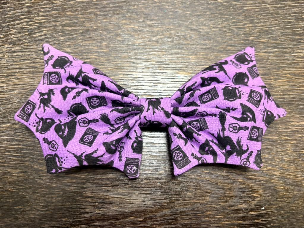 Bat Bow tie - Purple