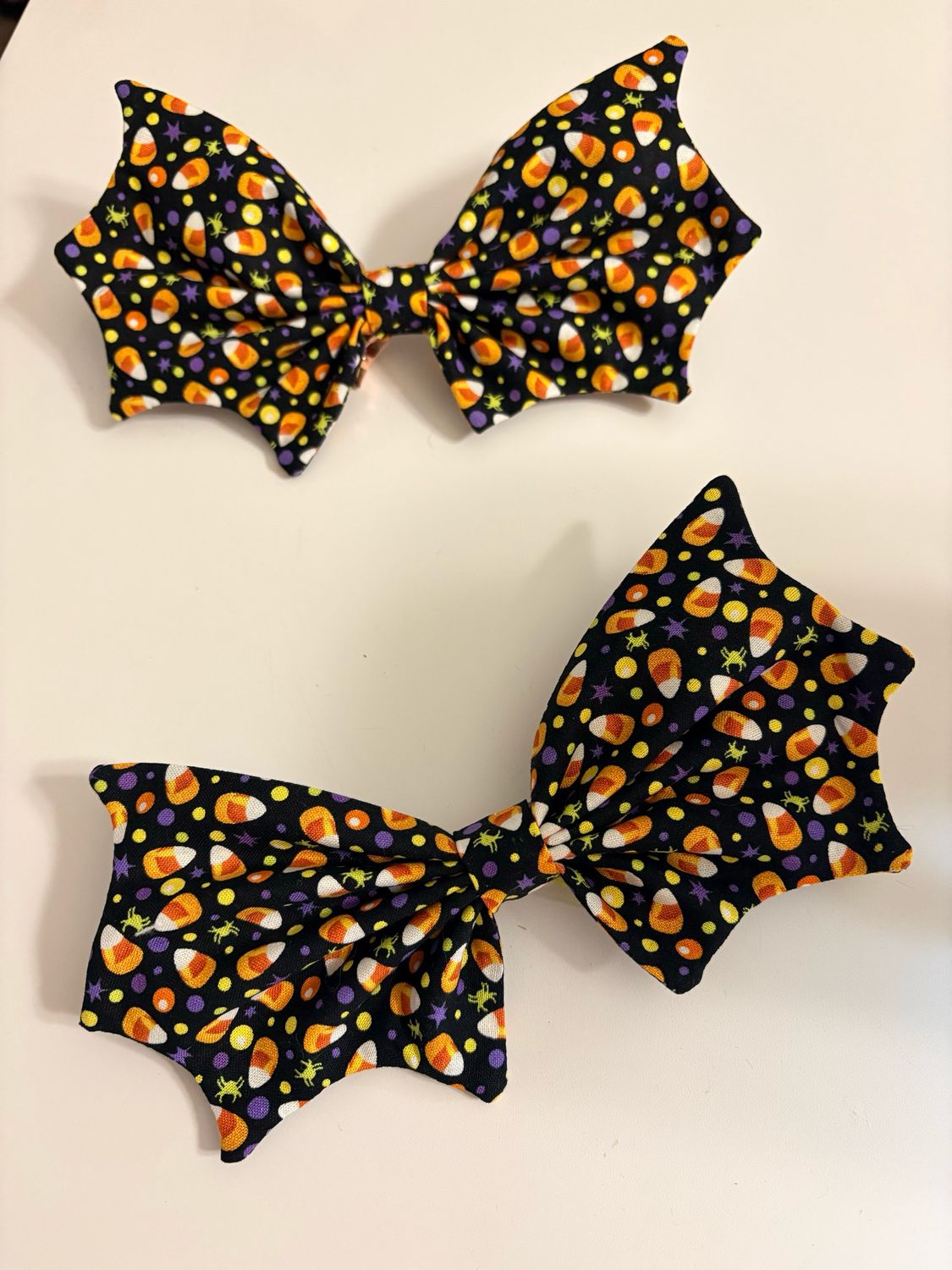 Bat Bow tie - Candy corn