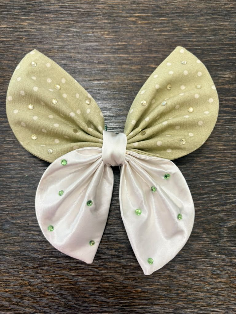 Blessed by 4 paws Butterfly bow
