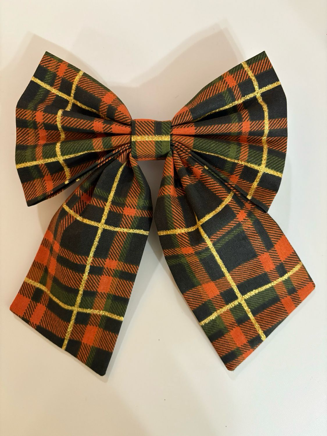 Thanksgiving Orange bow