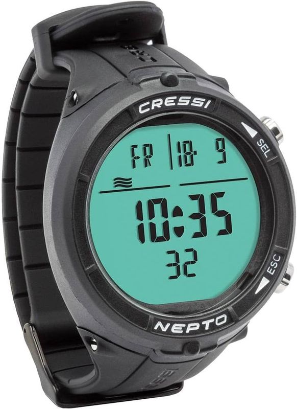 Cressi NEPTO WATCH BLACK KS841050