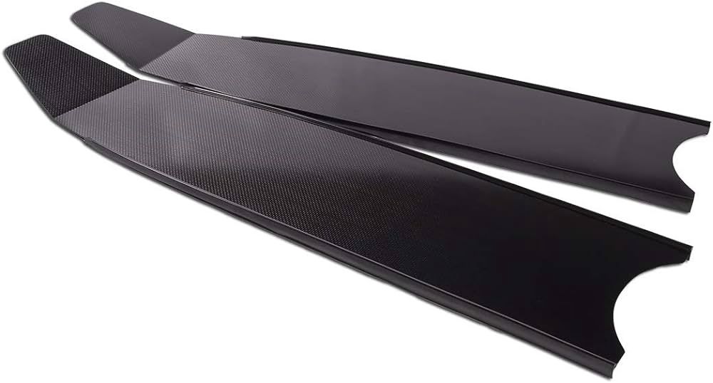 LeaderFins Fiberglass BLACK
