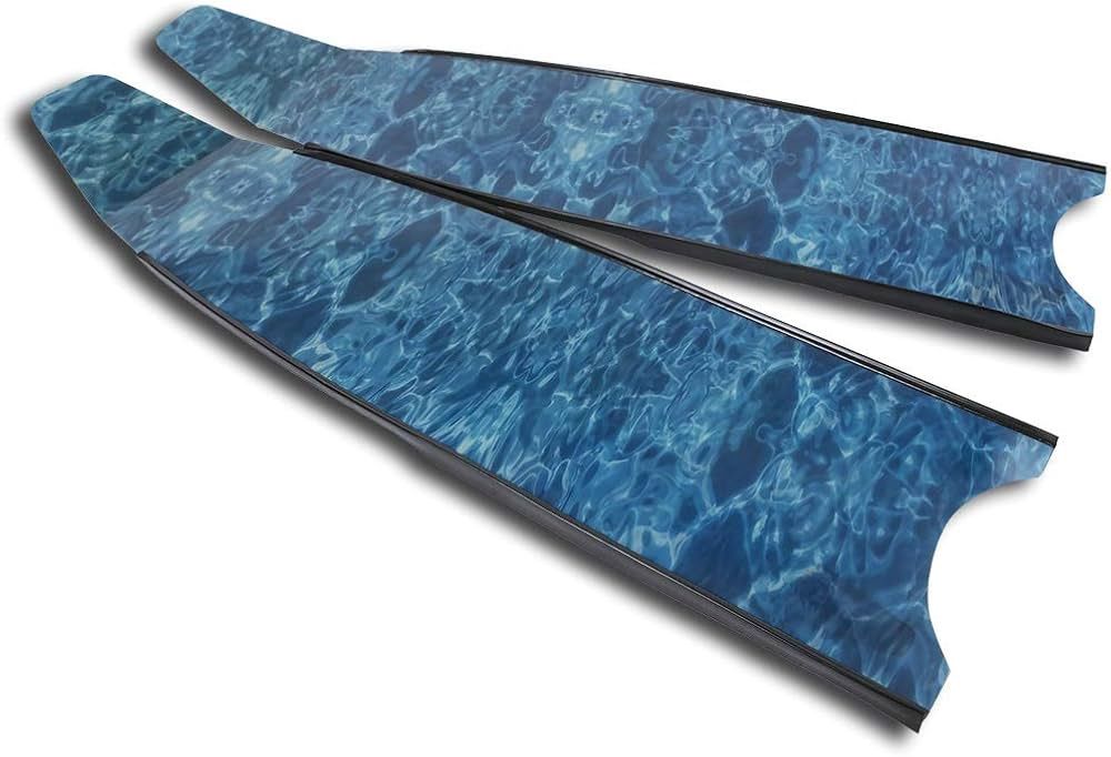 LeaderFins Fiberglass BLUE CAMO