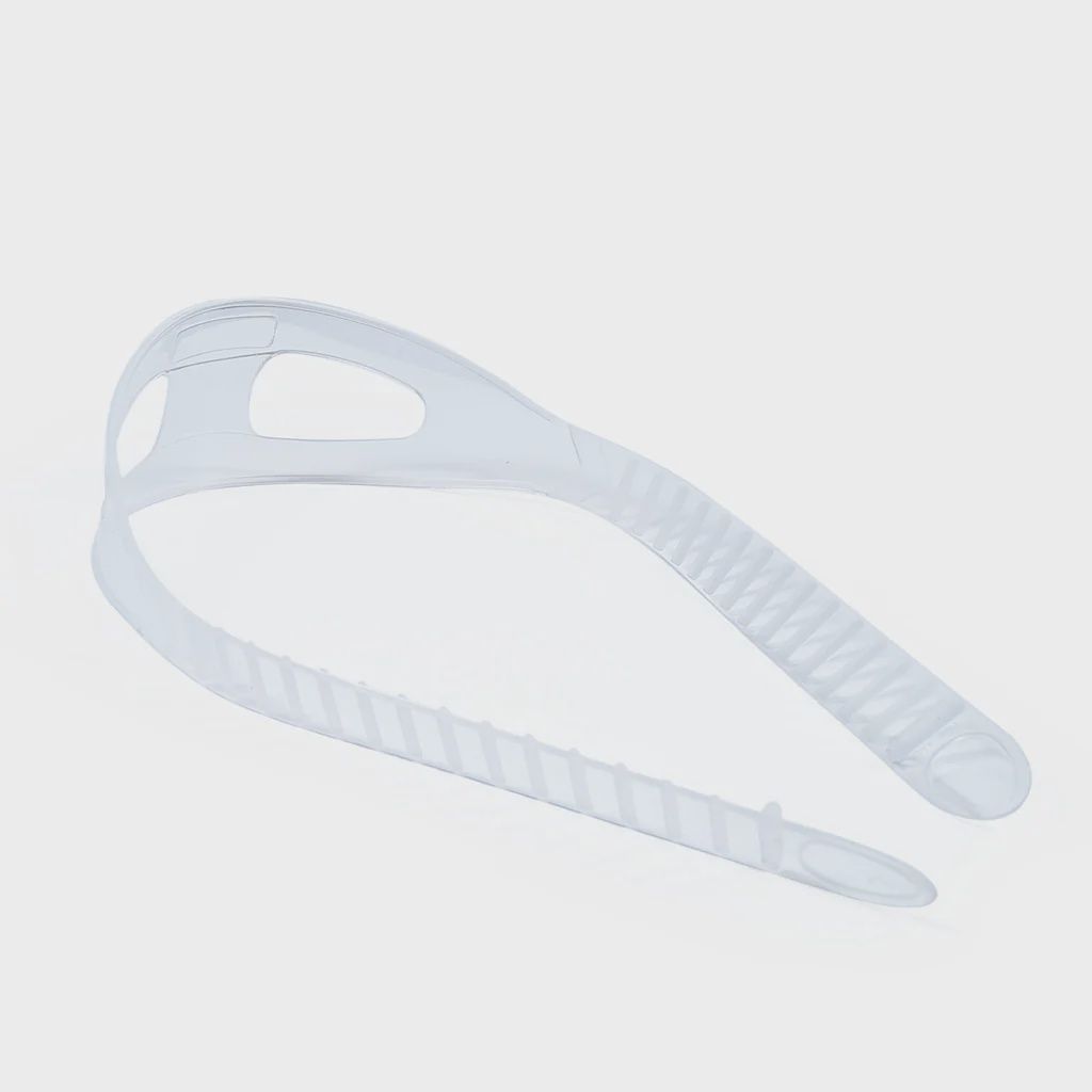Silicone Mask Strap CLEAR 1900-00