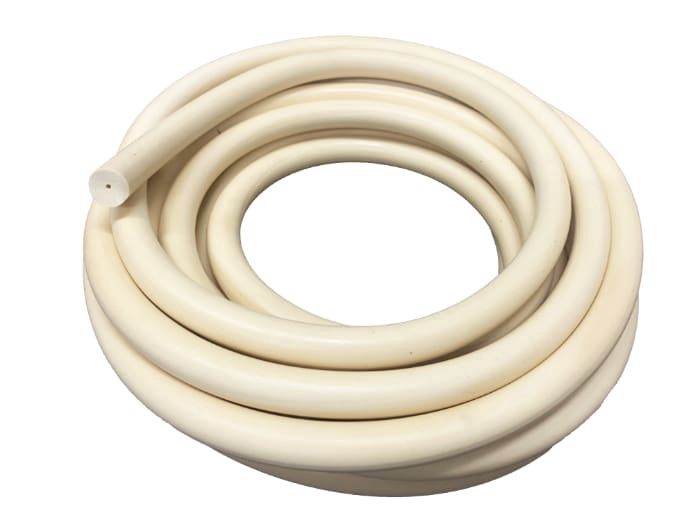 14mm WHITE Rubber Per Foot