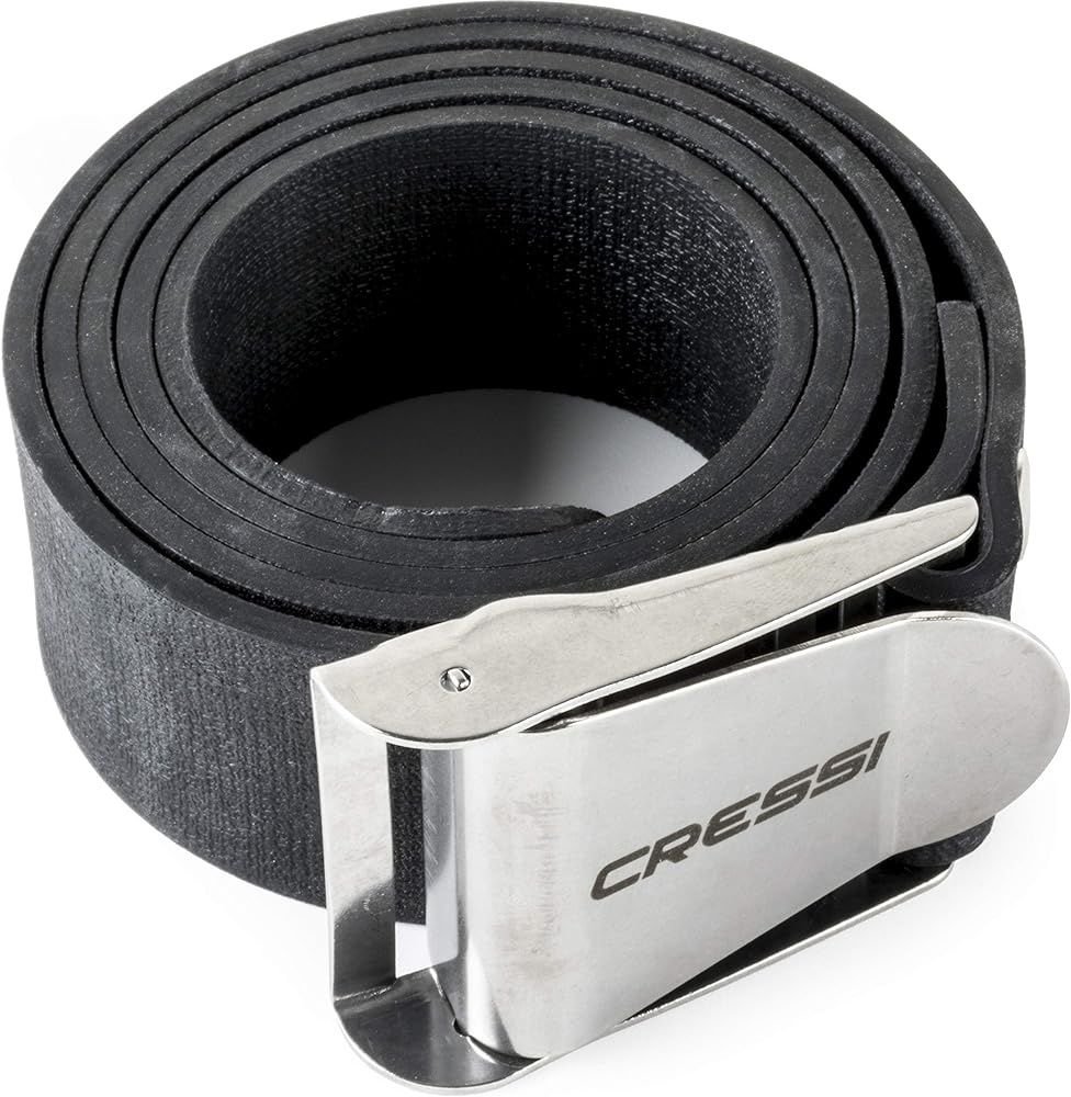 Cressi METAL BUCKLE Belt BLACK