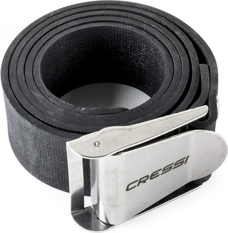 Cressi METAL BUCKLE Belt BLACK
